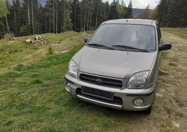 Subaru Justy cena 12350 przebieg: 185000, rok produkcji 2003 z Różan małe 29